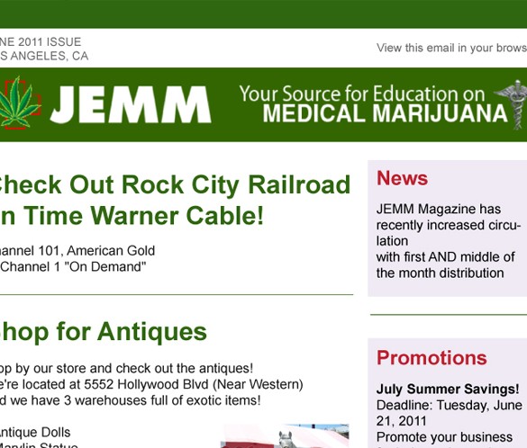 JEMM eNewsletter thumb